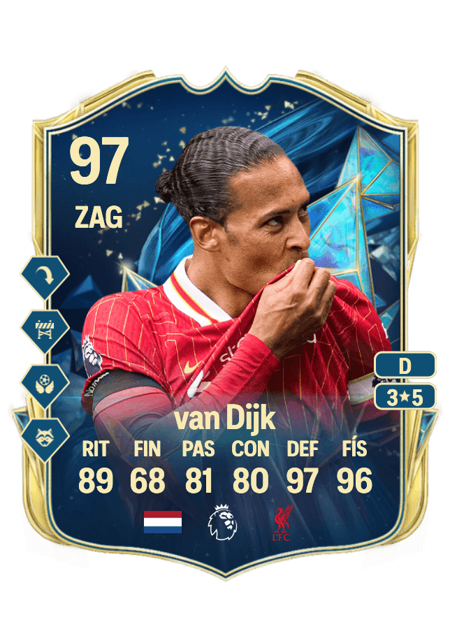 Virgil van Dijk card