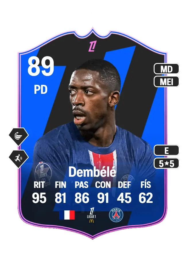 Ousmane Dembélé card