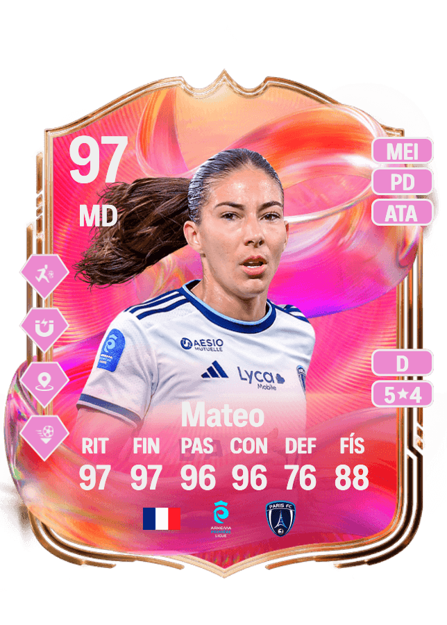 Clara Mateo card