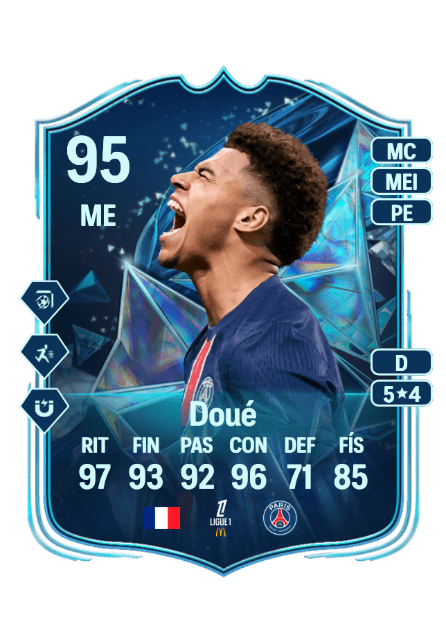 Désiré Doué card