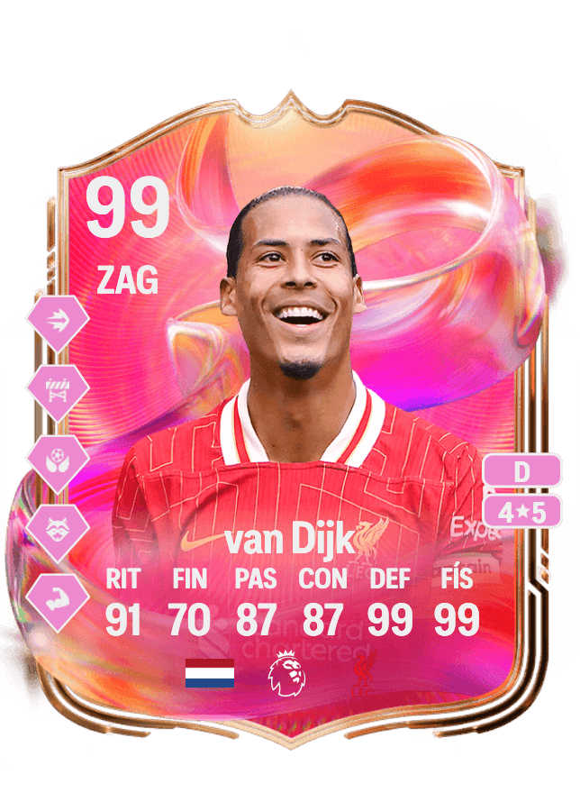 Virgil van Dijk card