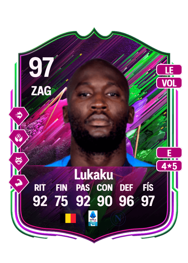 Romelu Lukaku card