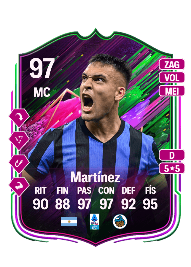 Lautaro Martínez card