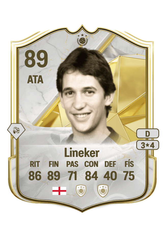 Gary Lineker card