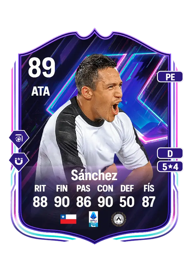 Alexis Sánchez card