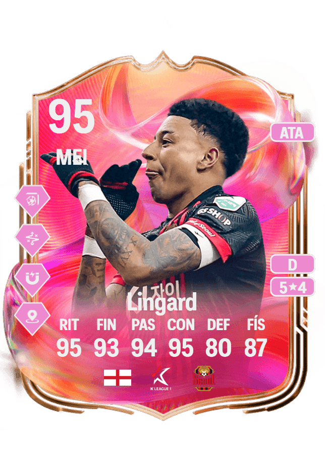 Jesse Lingard card