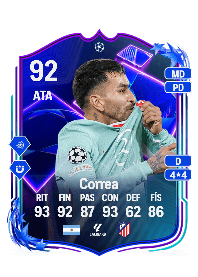 Ángel Correa card