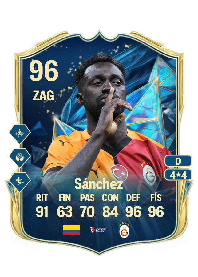 Davinson Sánchez card