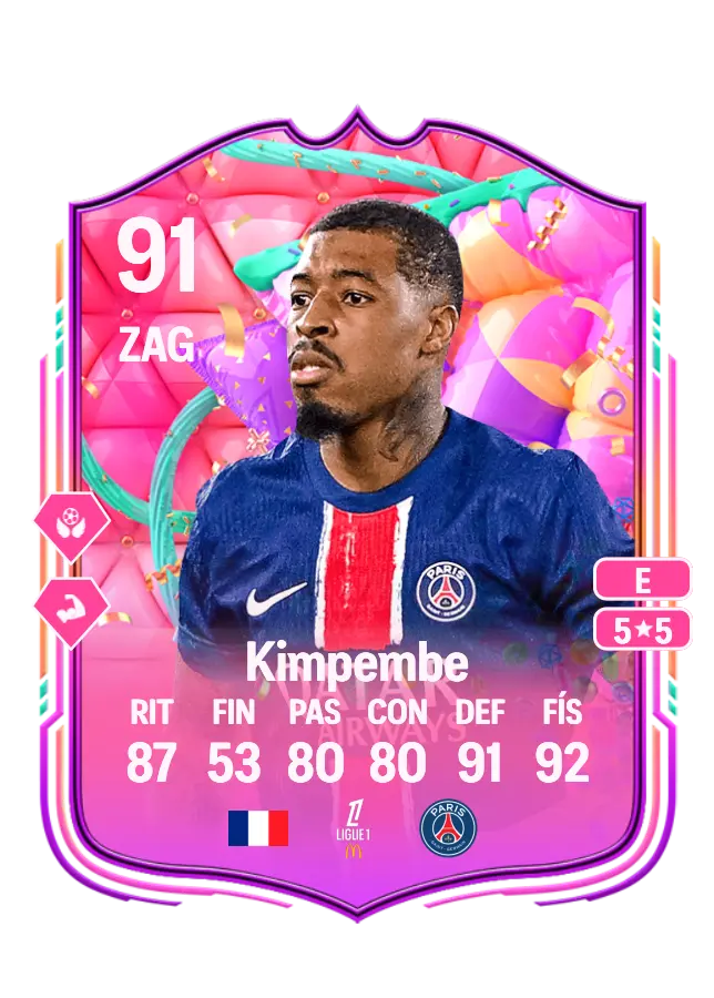 Presnel Kimpembe card