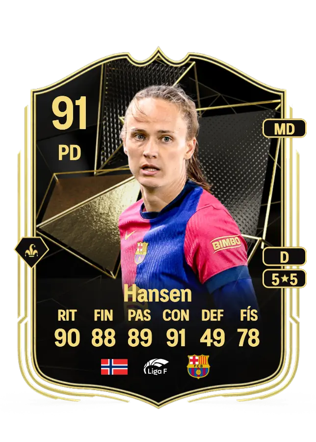 Caroline Graham Hansen card