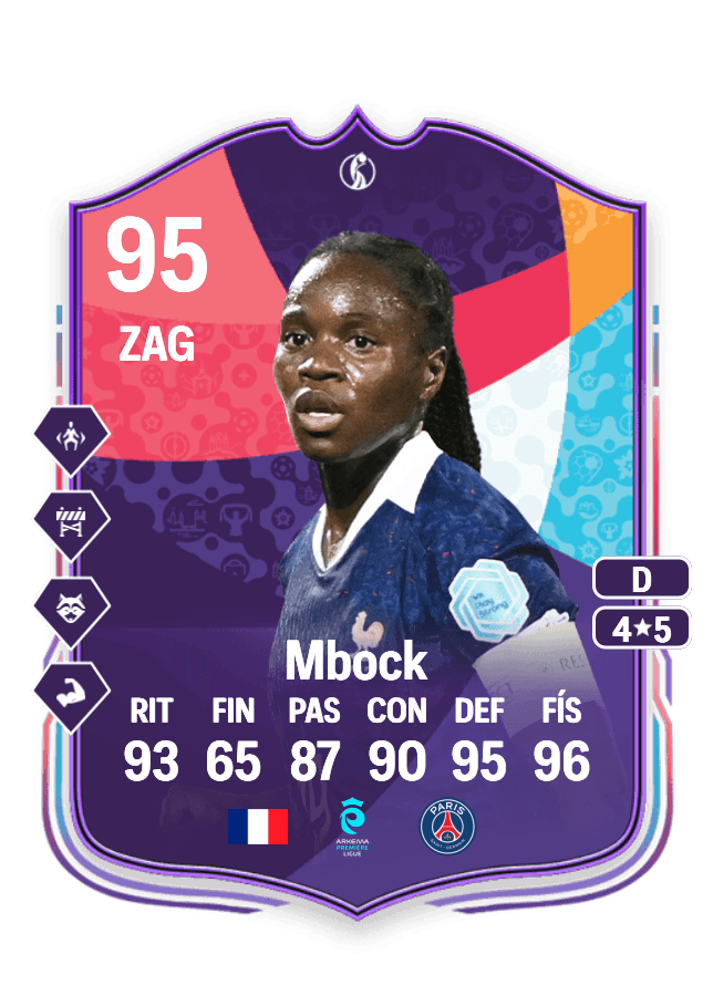 Griedge Mbock card