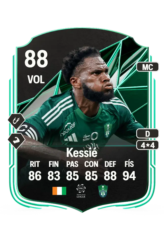 Franck Yannick Kessié card