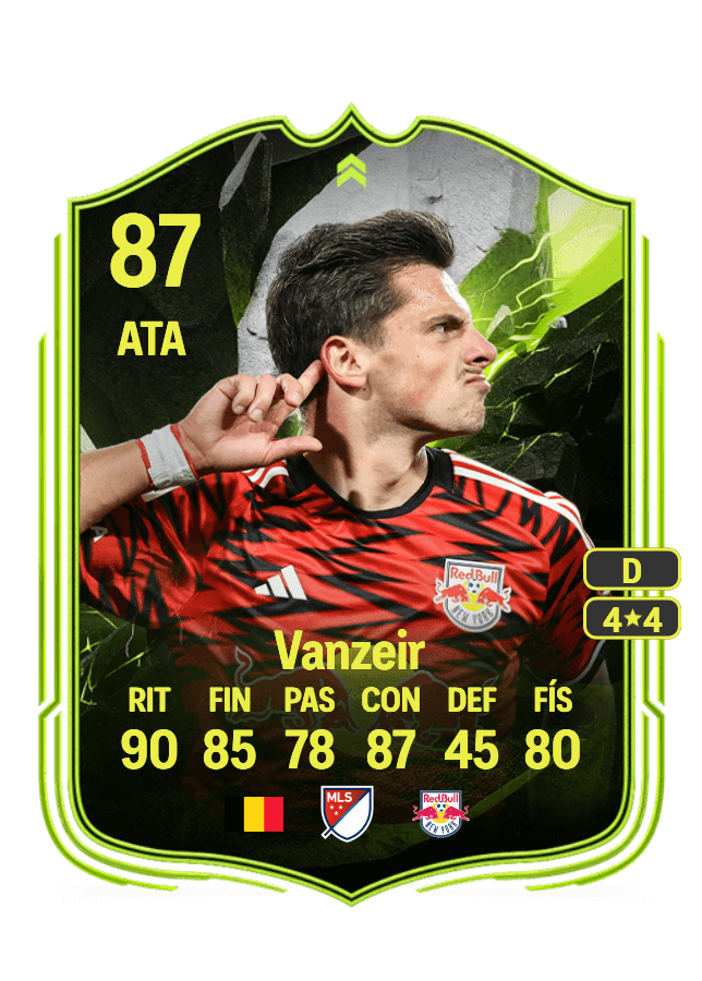 Dante Vanzeir card