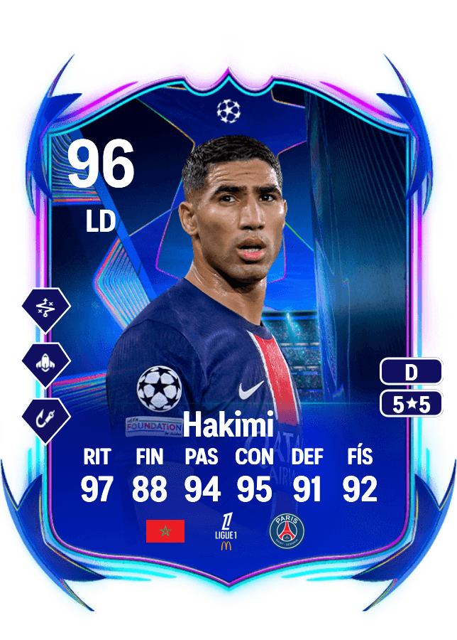 Achraf Hakimi card