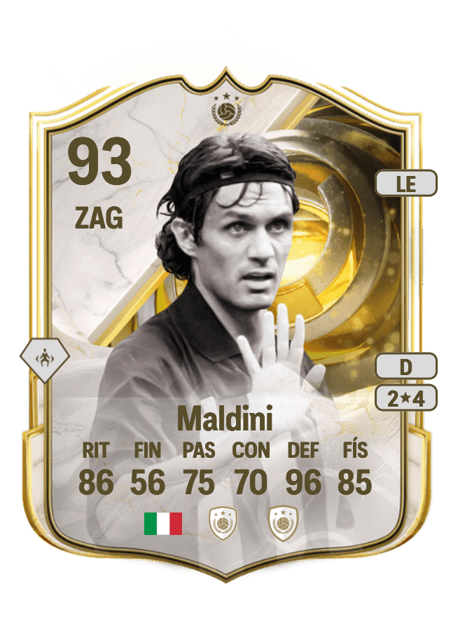 Paolo Maldini card
