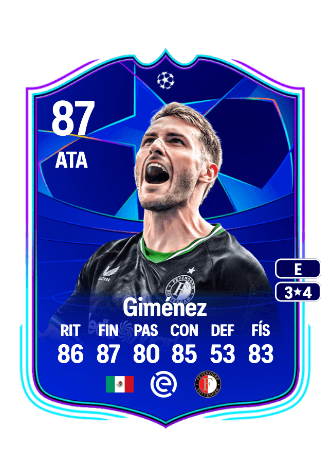 Santiago Giménez card