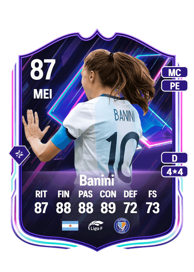Estefanía Banini card