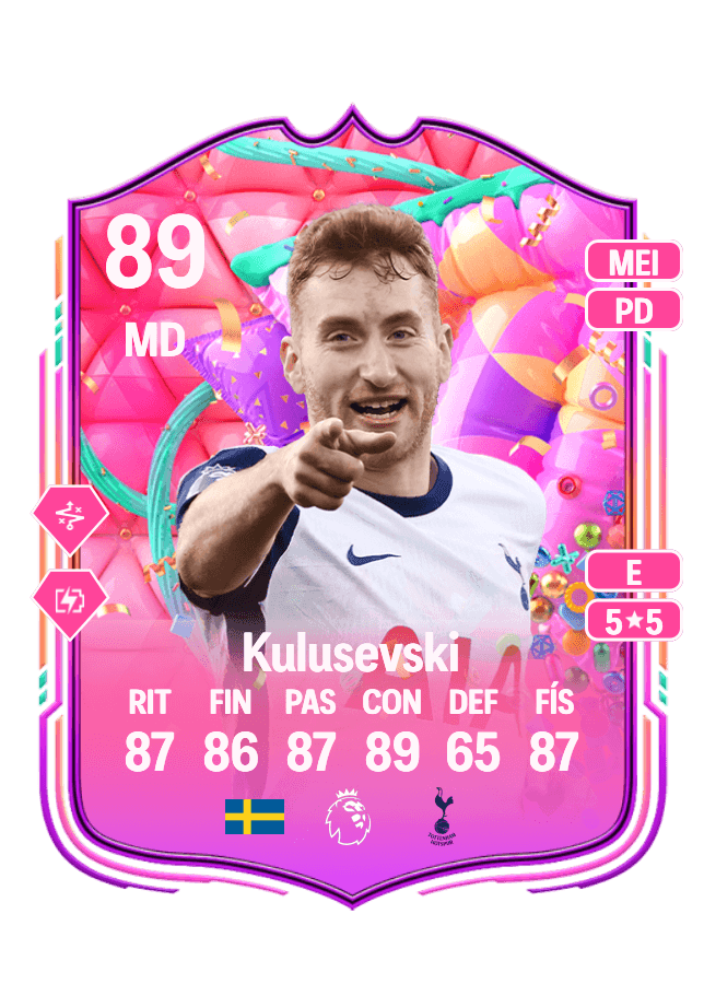 Dejan Kulusevski card