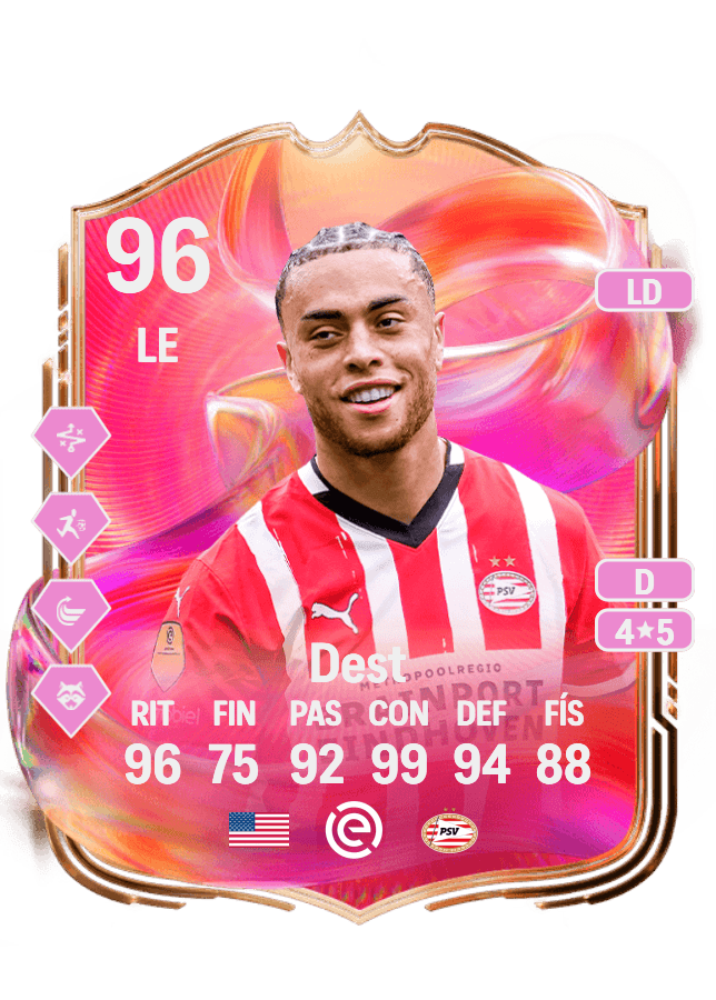 Sergiño Dest card