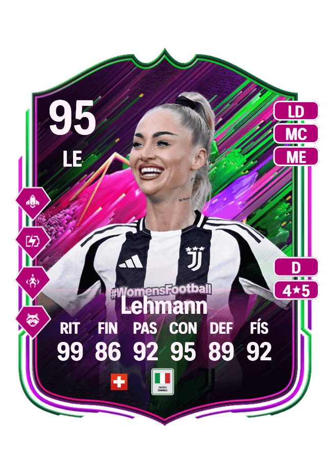 Alisha Lehmann card