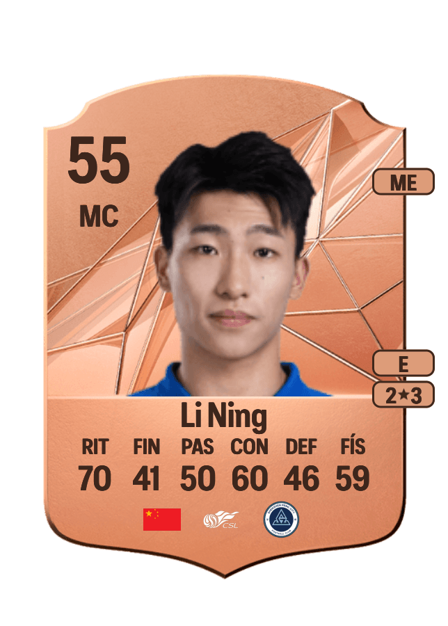 Li Ning card