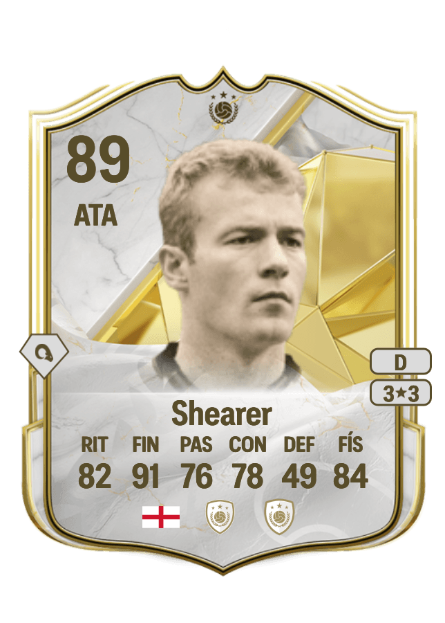 Alan Shearer card