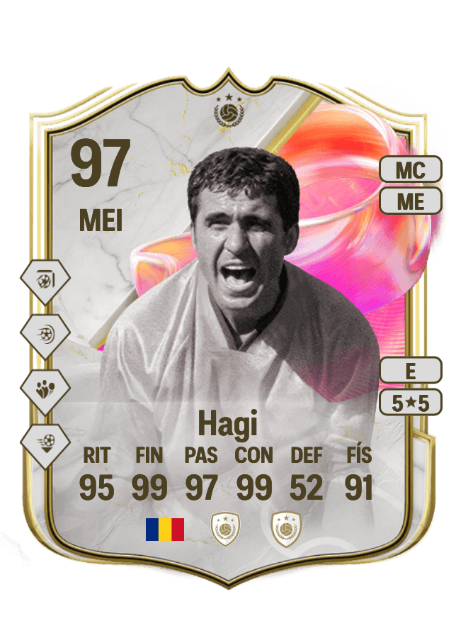 Gheorghe Hagi card