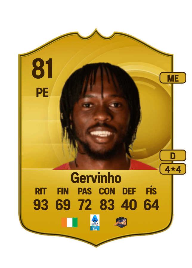 Gervinho card