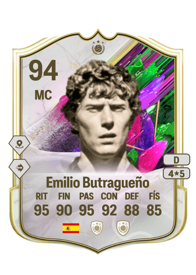 Emilio Butragueño card