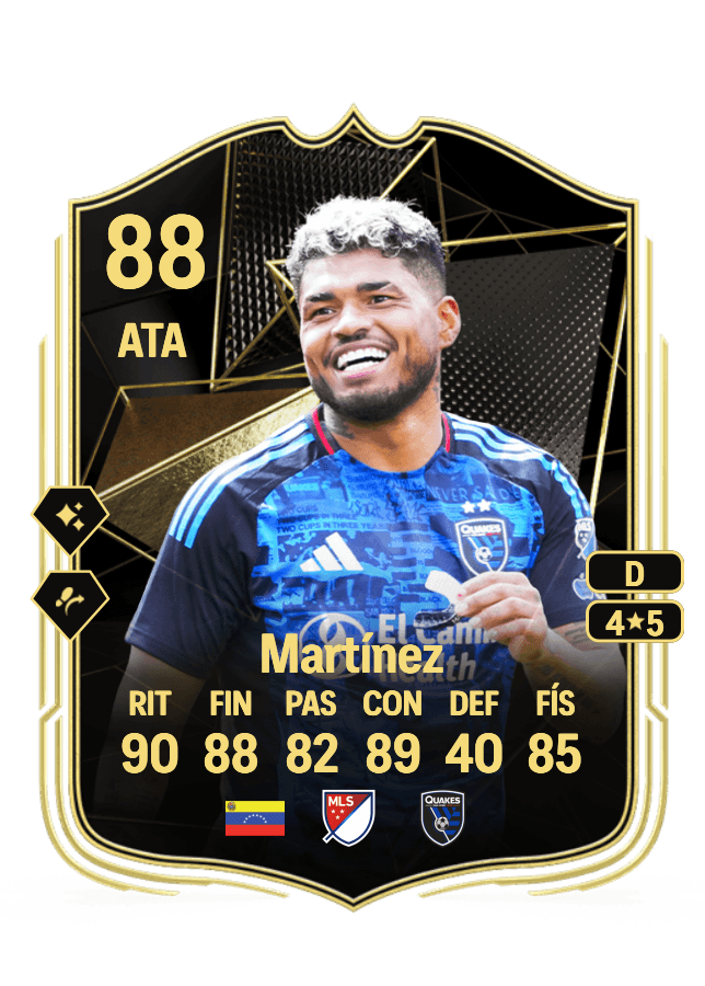 Josef Martínez card