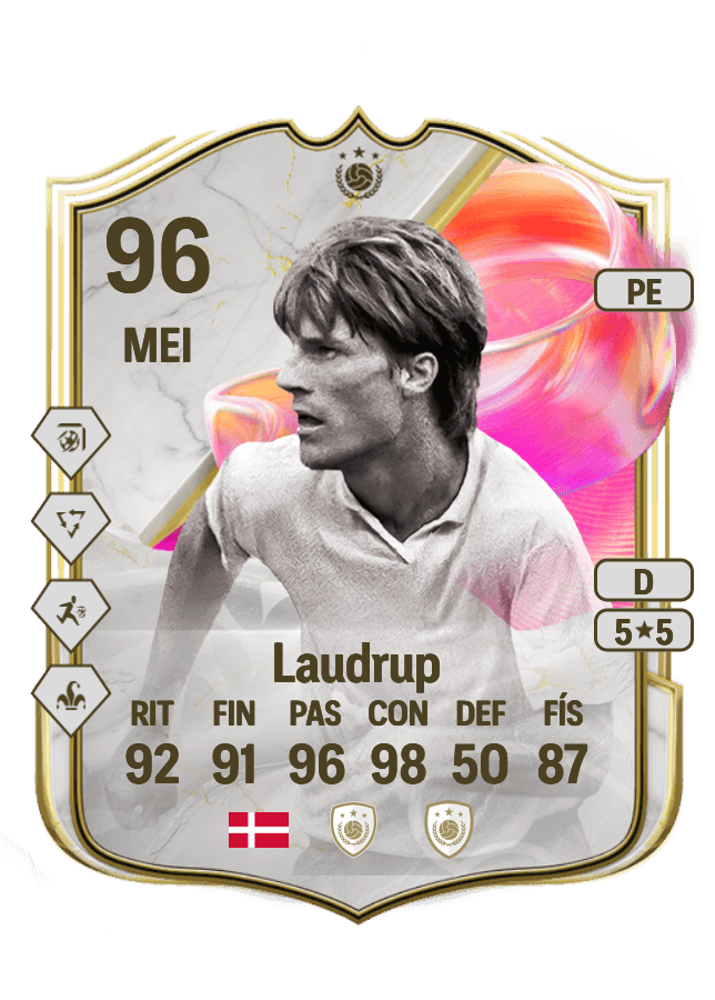 Michael Laudrup card