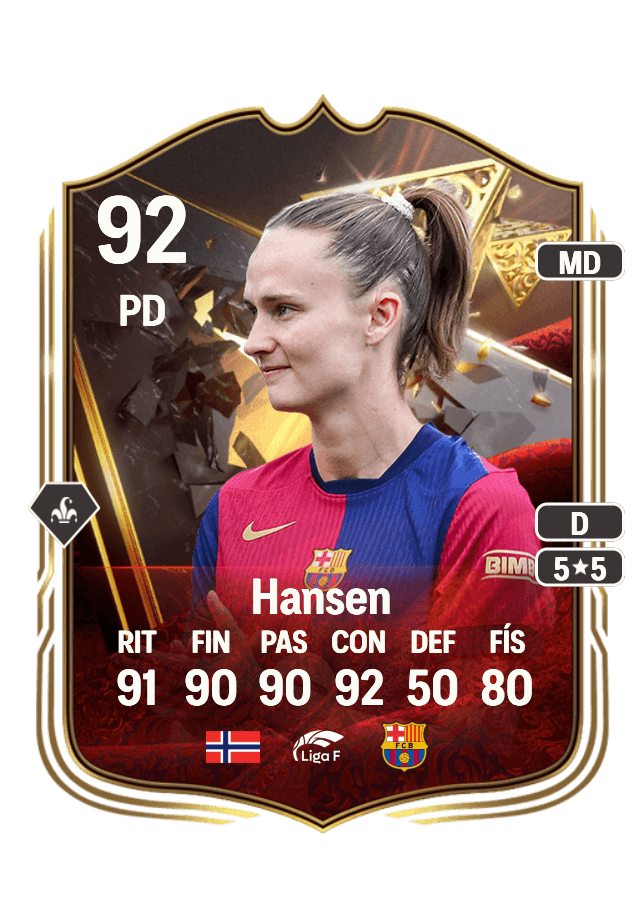 Caroline Graham Hansen card