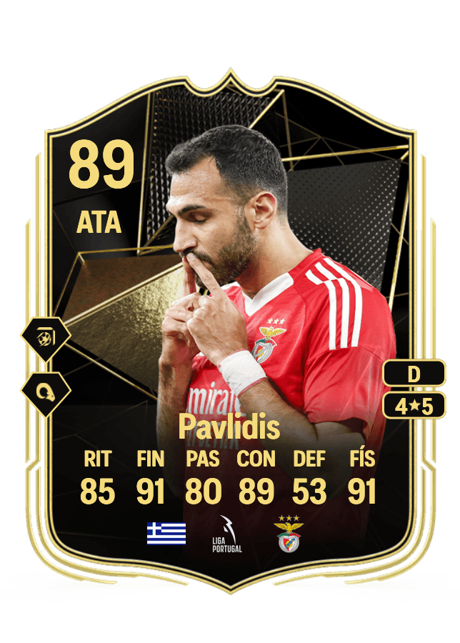 Vangelis Pavlidis card