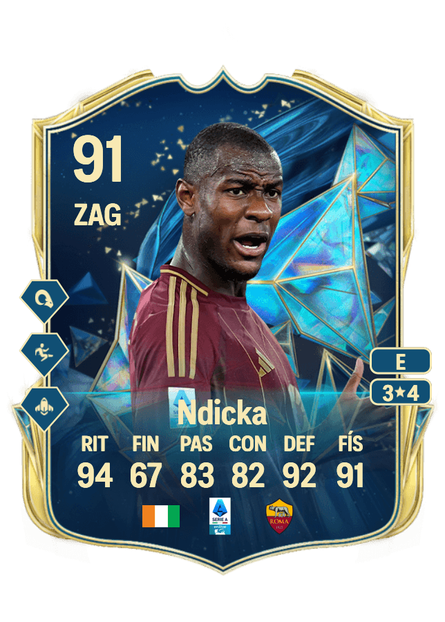 Evan Ndicka card