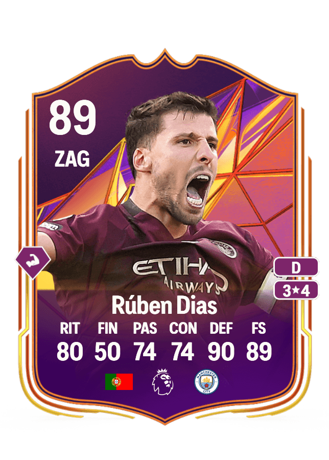 Rúben Dias card
