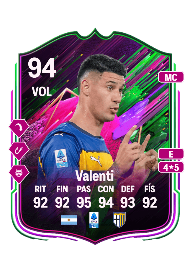 Lautaro Valenti card