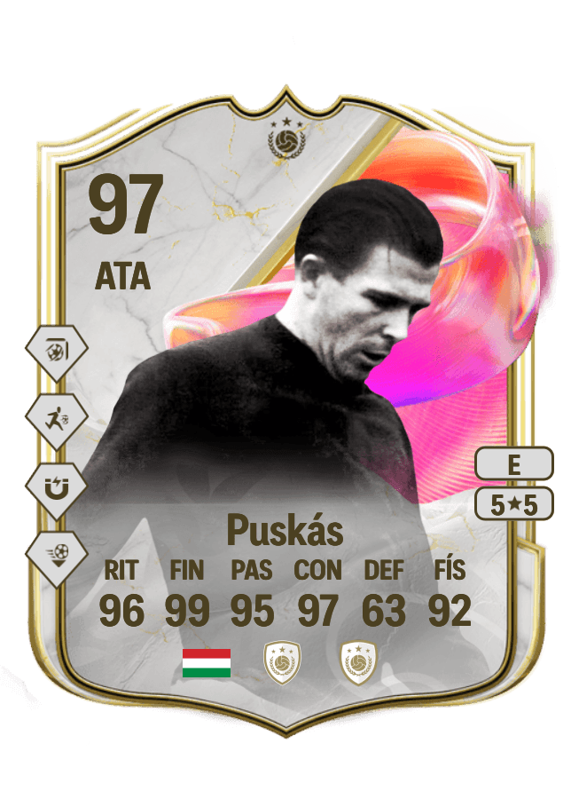 Ferenc Puskás card