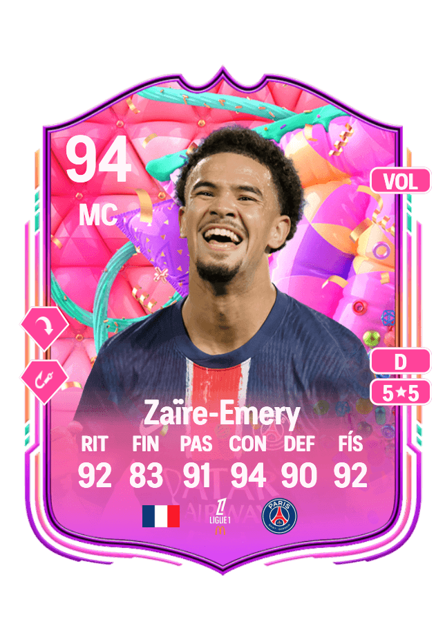 Warren Zaïre-Emery card