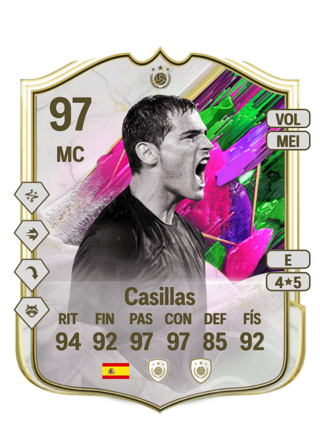 Casillas card