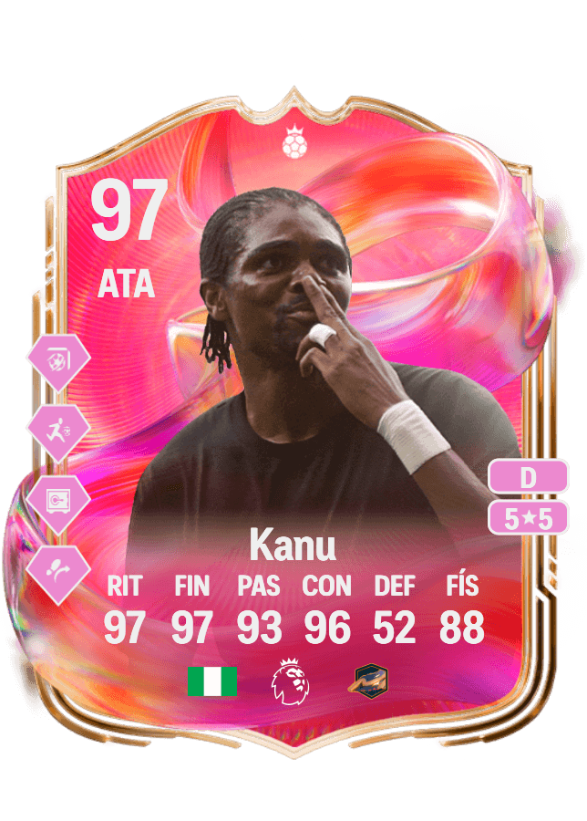 Nwankwo Kanu card
