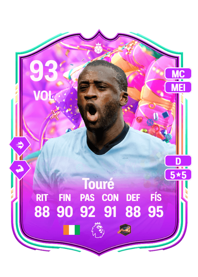 Yaya Touré card