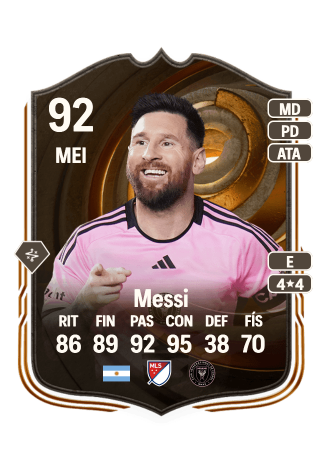 Lionel Messi card