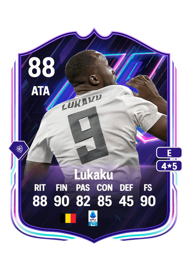 Romelu Lukaku card