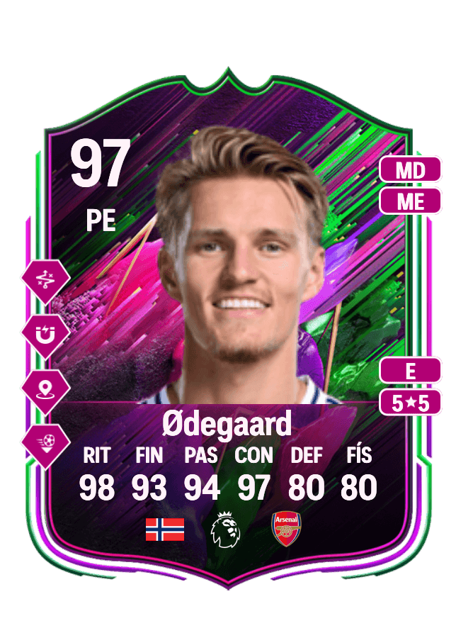 Martin Ødegaard card
