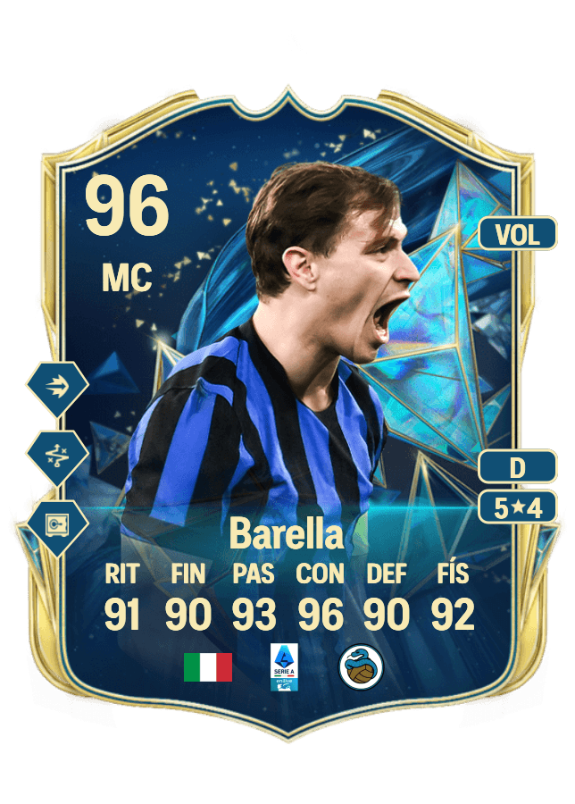 Nicolò Barella card