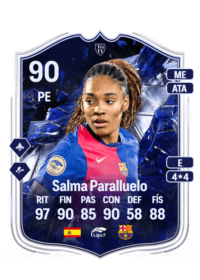 Salma Paralluelo card