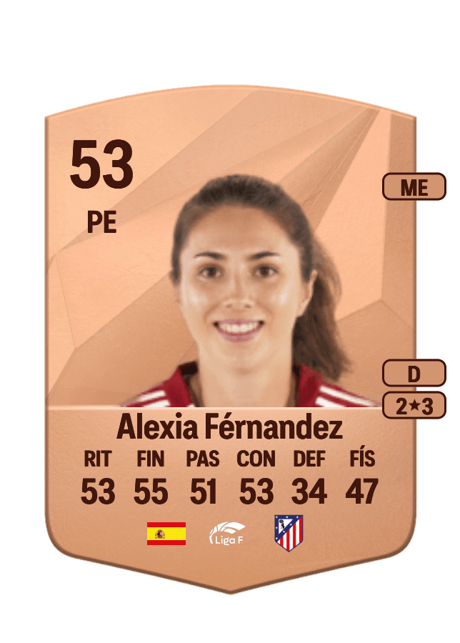 Alexia Férnandez card
