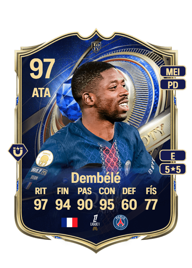 Ousmane Dembélé card