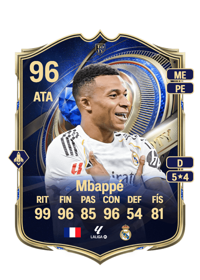 Kylian Mbappé card