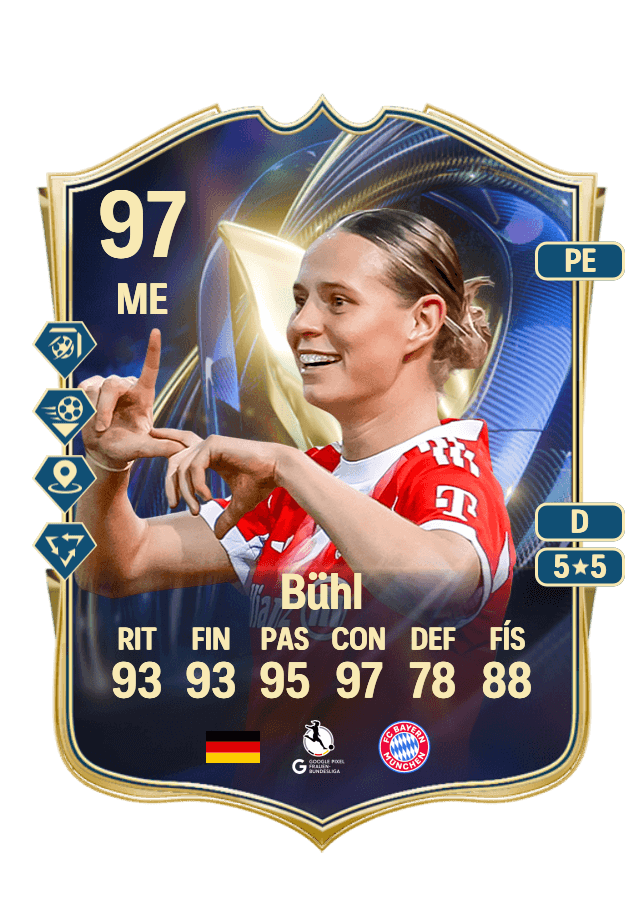 Klara Bühl card